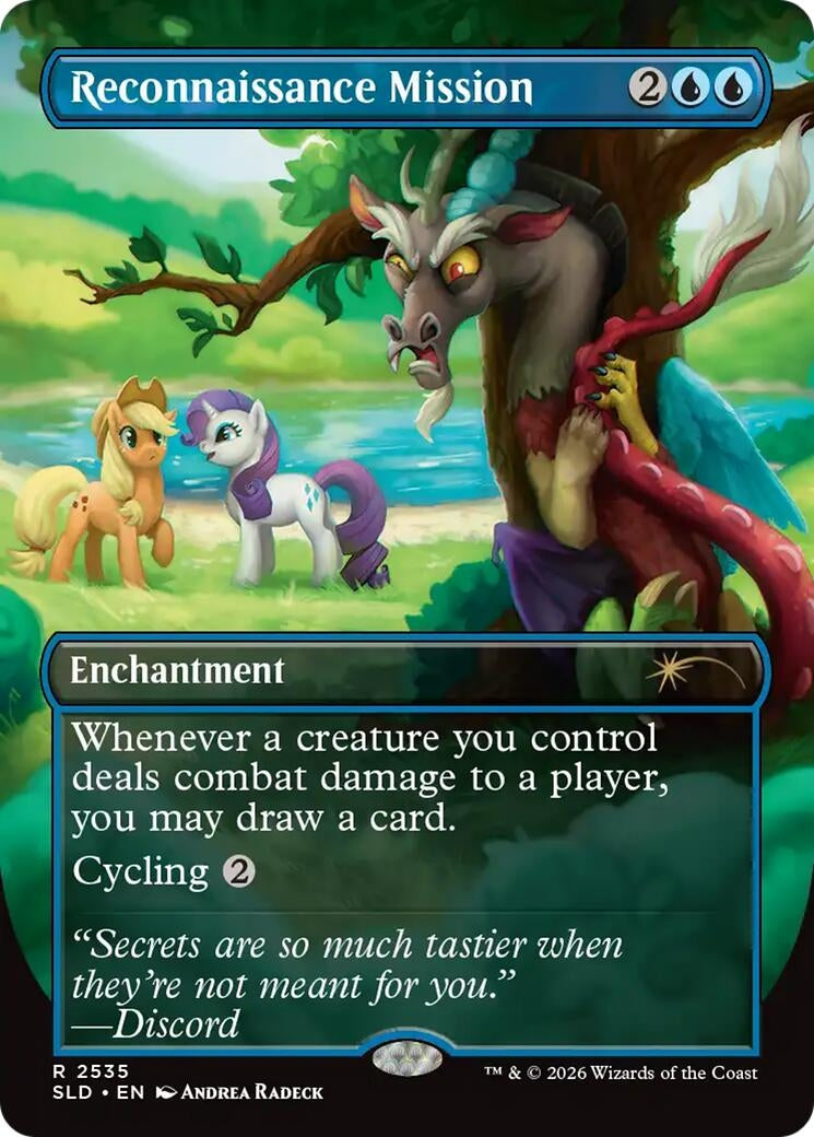 Image for Reconnaissance Mission (2535) (Secret Lair Drop Series) - Magic: The Gathering