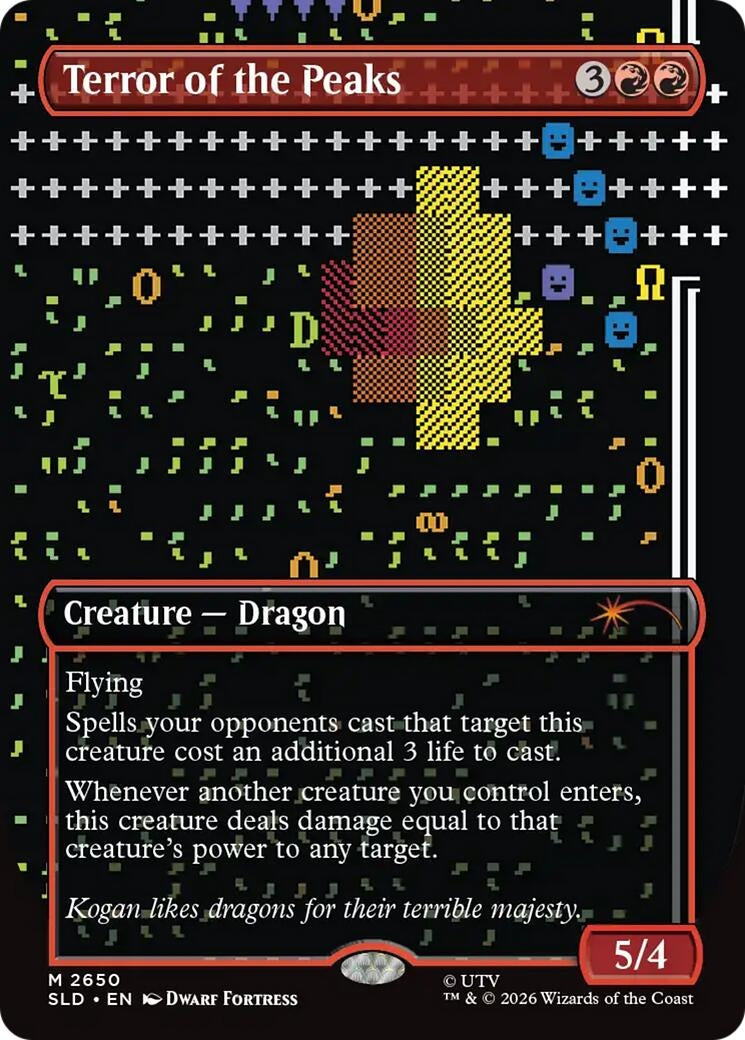 Image for Terror of the Peaks (2650) (Secret Lair Drop Series) - Magic: The Gathering