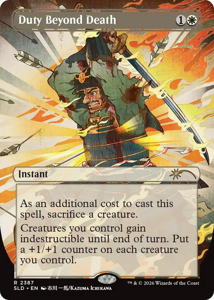Image for Duty Beyond Death (2387) (Secret Lair Drop Series) - Magic: The Gathering