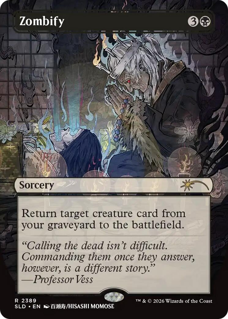 Image for Zombify (2389) (Secret Lair Drop Series) - Magic: The Gathering