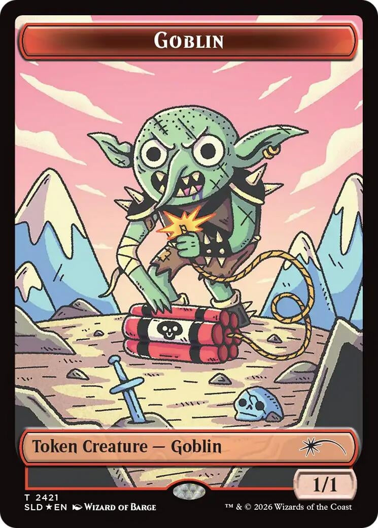 Image for Goblin Token (2421) (2421) (Secret Lair Drop Series) - Magic: The Gathering