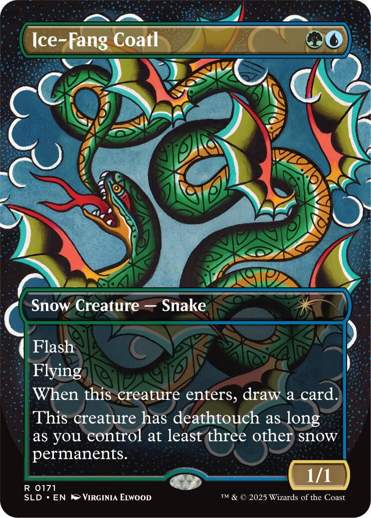 Image for Ice-Fang Coatl (0171) (171) (Secret Lair Drop Series) - Magic: The Gathering