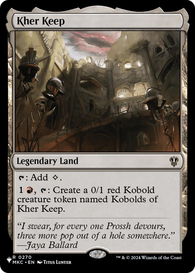 Image for Kher Keep (MKC) (270) (The List Reprints) - Magic: The Gathering