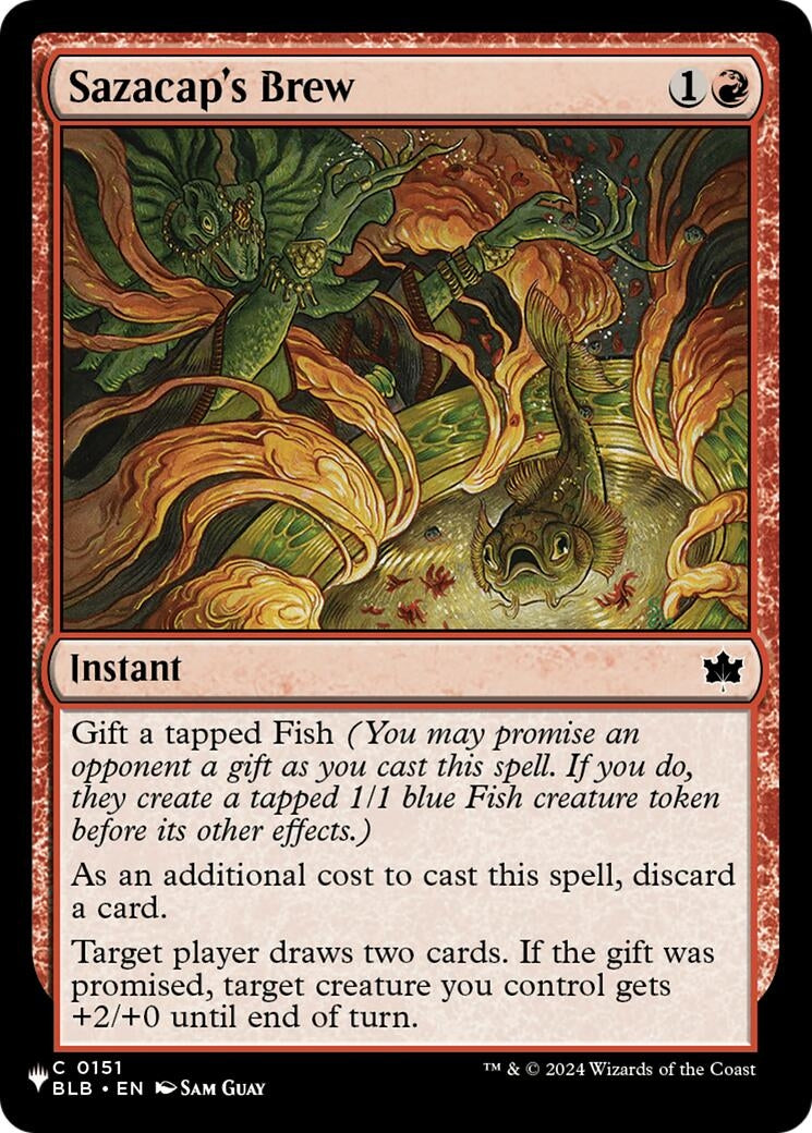 Image for Sazacap's Brew (151) (The List Reprints) - Magic: The Gathering