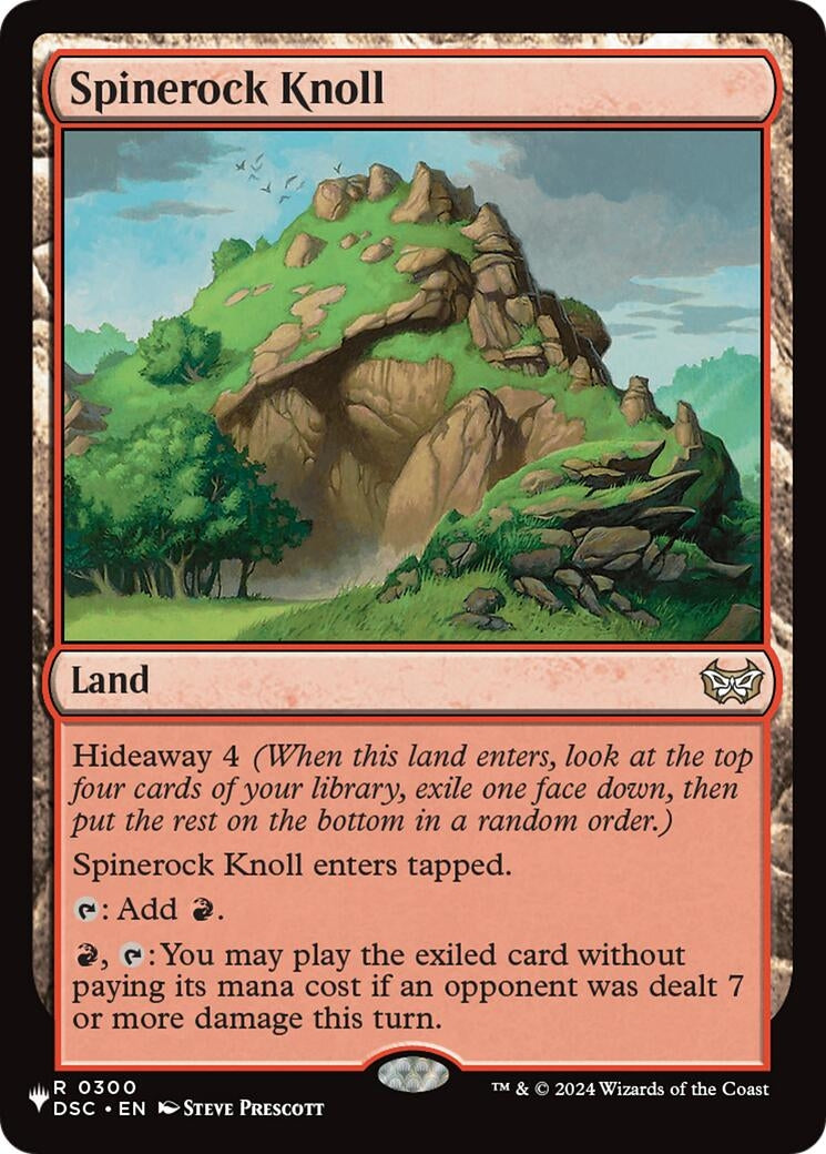 Image for Spinerock Knoll (DSC) (300) (The List Reprints) - Magic: The Gathering