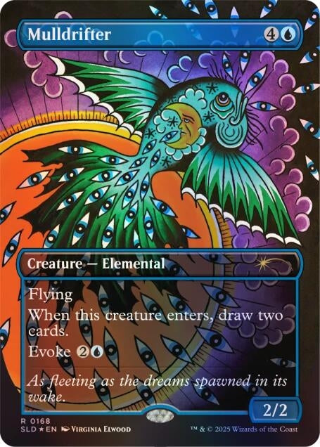 Image for Mulldrifter (0168) (Rainbow Foil) (168) (Secret Lair Drop Series) - Magic: The Gathering