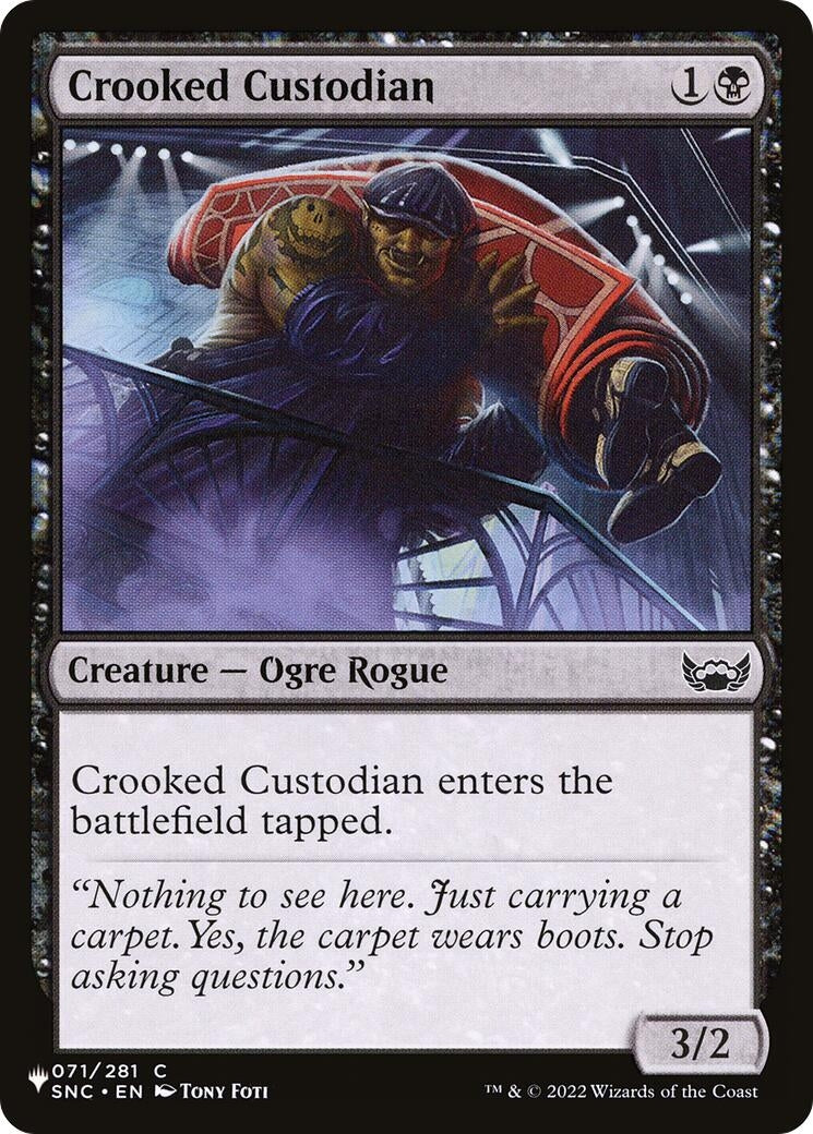 Image for Crooked Custodian (71) (The List Reprints) - Magic: The Gathering