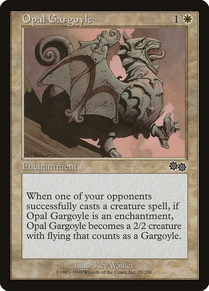 Opal Gargoyle (25) (Urza's Saga)