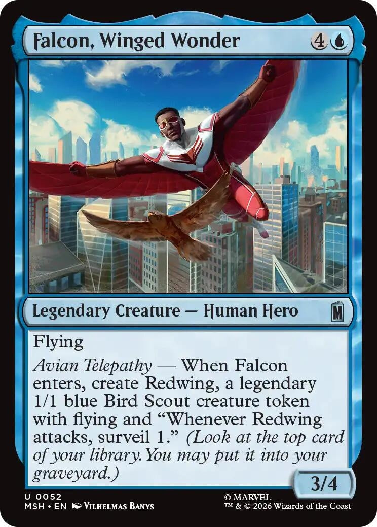 Falcon, Winged Wonder (52) (Marvel Super Heroes)