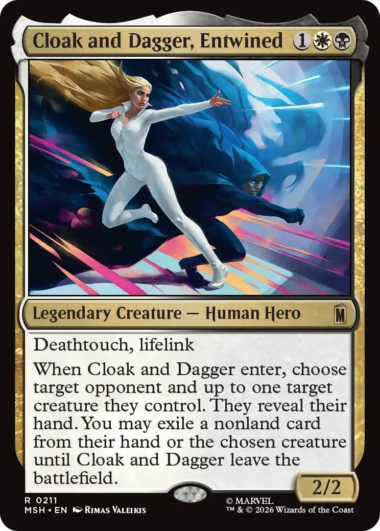 Cloak and Dagger, Entwined (211) (Marvel Super Heroes)