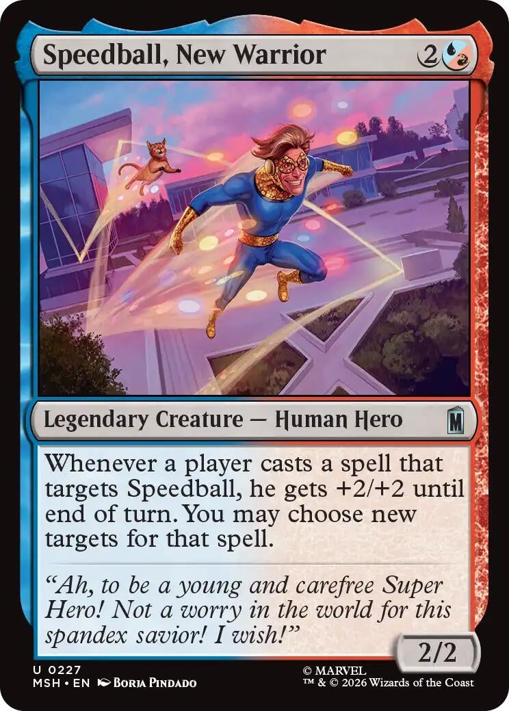 Speedball, New Warrior (227) (Marvel Super Heroes)