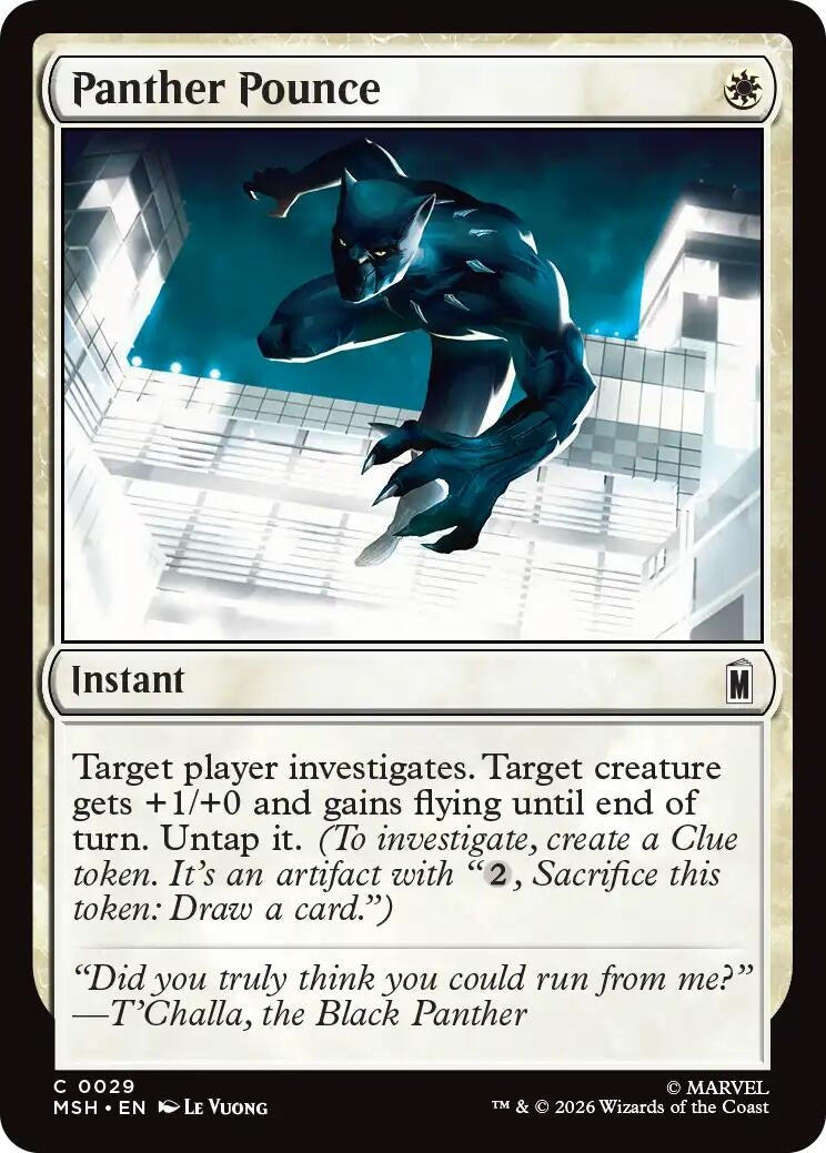 Panther Pounce (29) (Marvel Super Heroes)