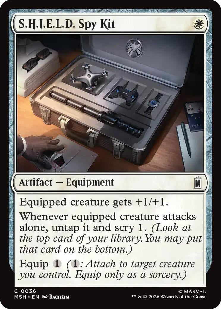S.H.I.E.L.D. Spy Kit (36) (Marvel Super Heroes)