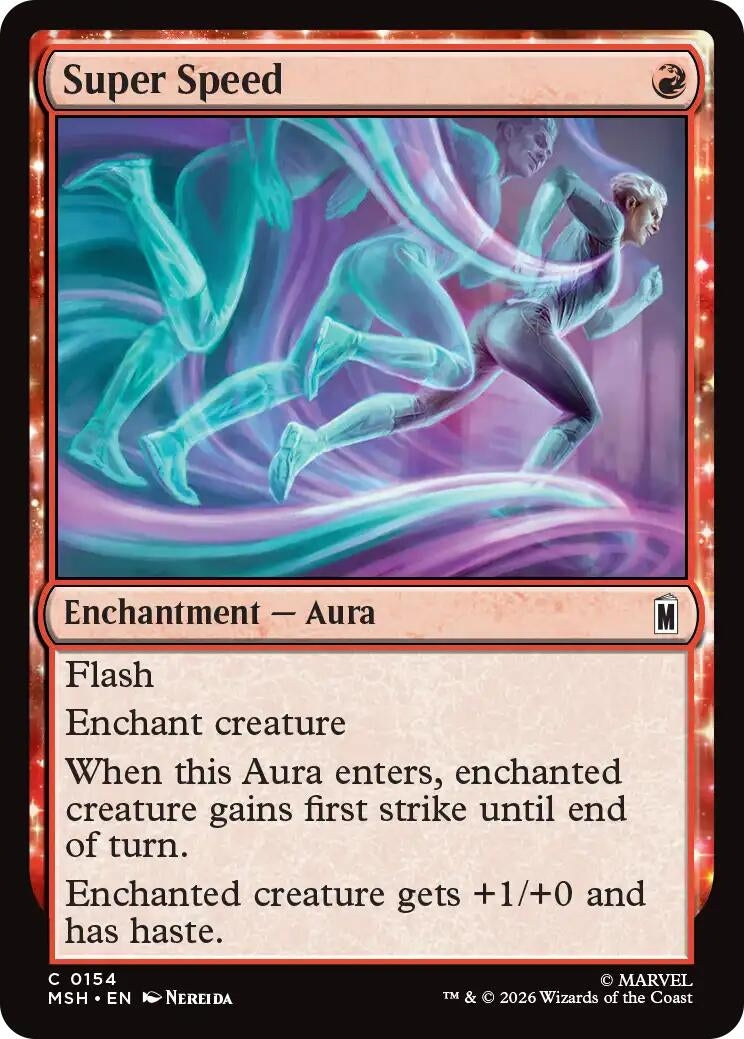 Super Speed (154) (Marvel Super Heroes)