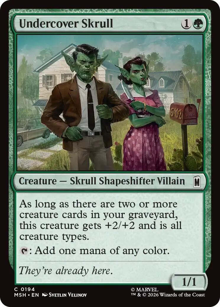 Undercover Skrull (194) (Marvel Super Heroes)