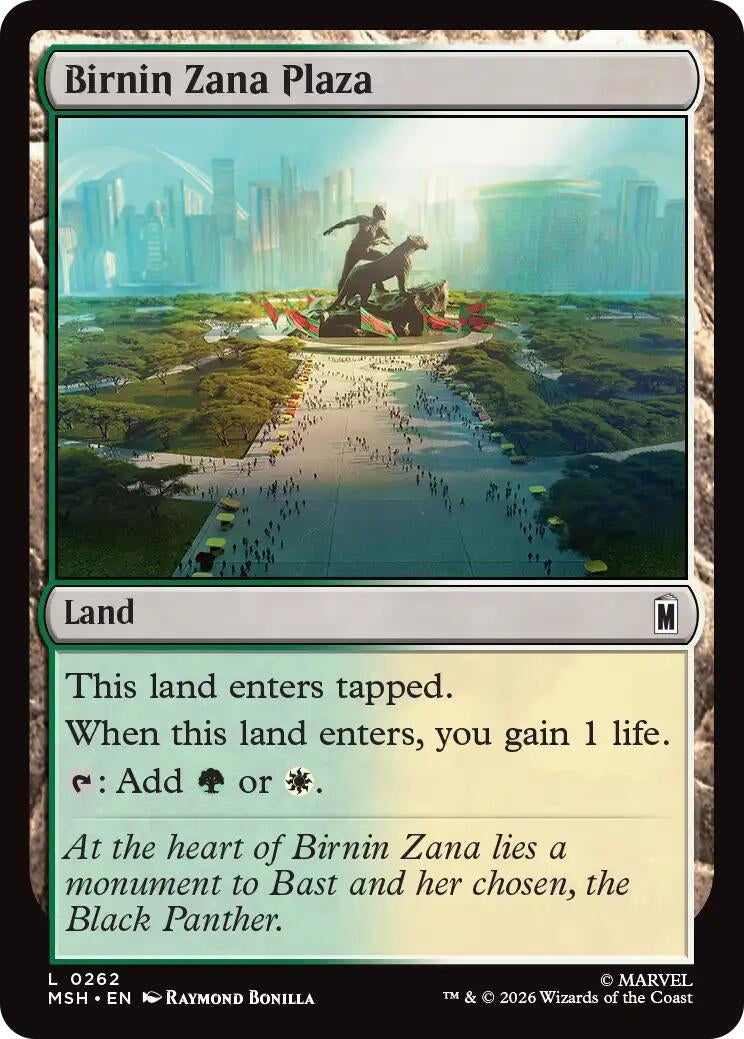 Birnin Zana Plaza (262) (Marvel Super Heroes)