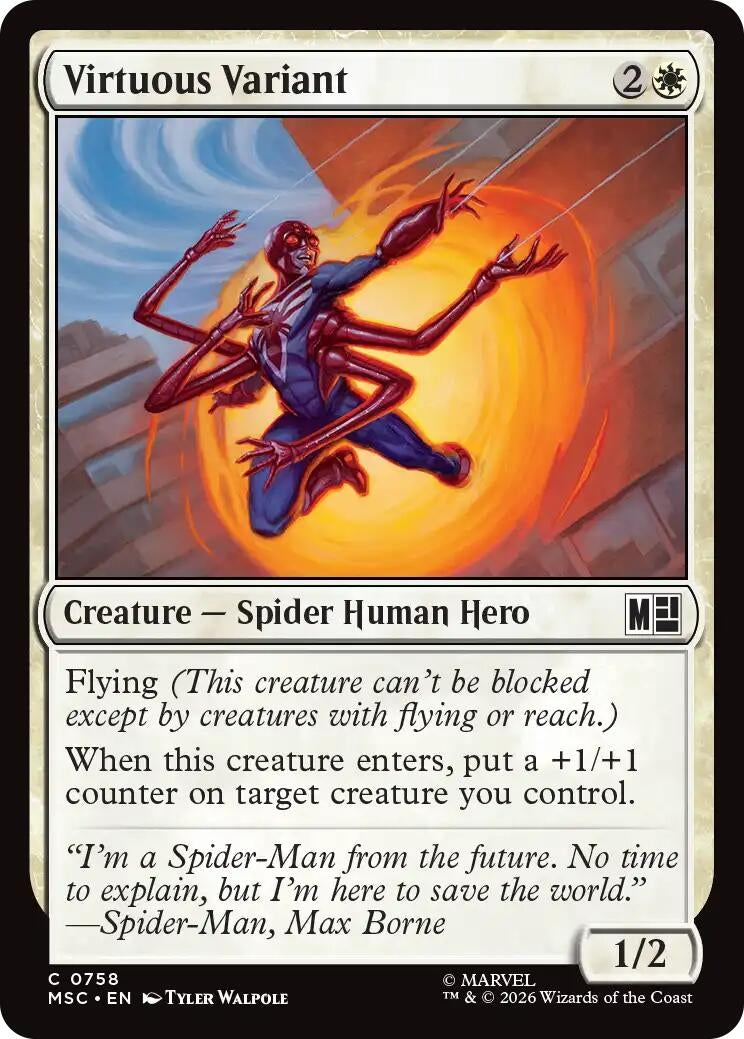 Virtuous Variant (758) (Marvel Super Heroes)