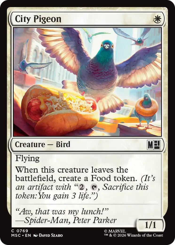 City Pigeon (769) (Marvel Super Heroes)