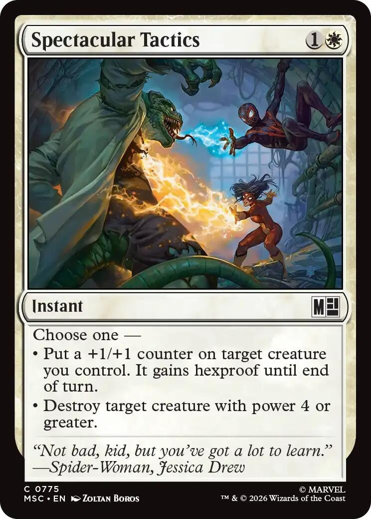 Spectacular Tactics (775) (Marvel Super Heroes)