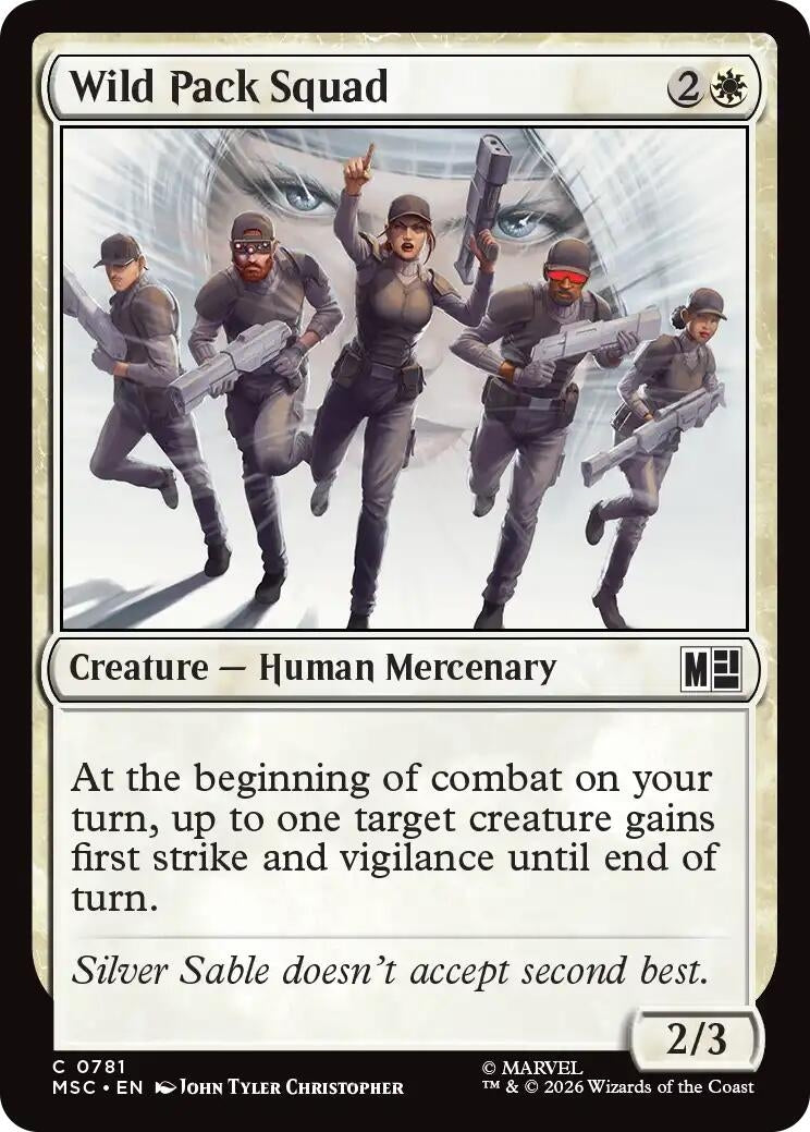 Wild Pack Squad (781) (Marvel Super Heroes)