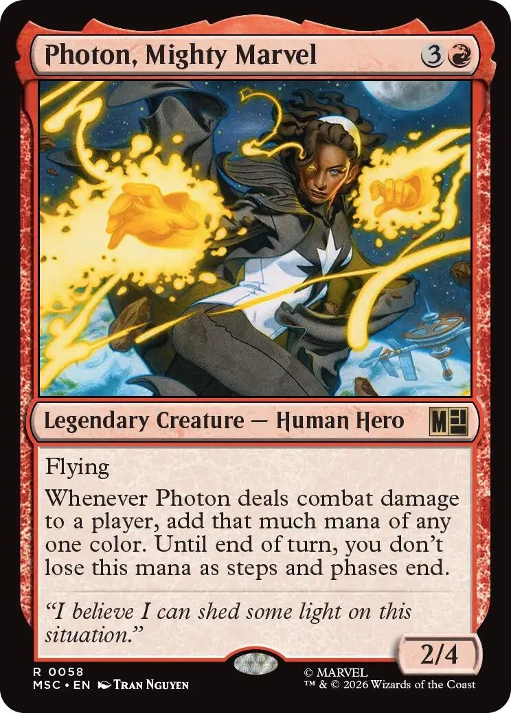 Image for Photon, Mighty Marvel (58) (Commander: Marvel Super Heroes) - Magic: The Gathering