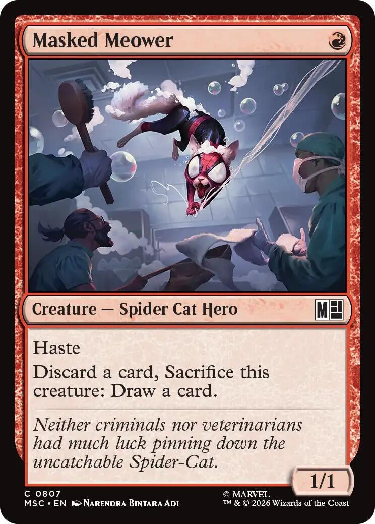 Masked Meower (807) (Marvel Super Heroes)