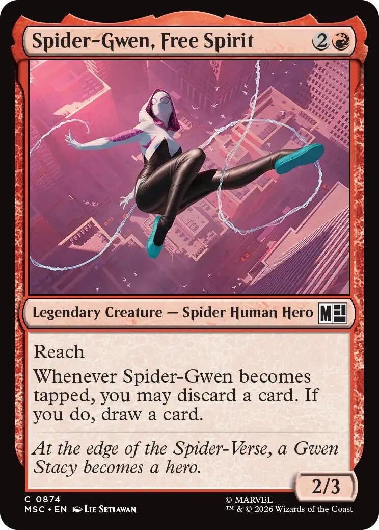 Spider-Gwen, Free Spirit (874) (Marvel Super Heroes)