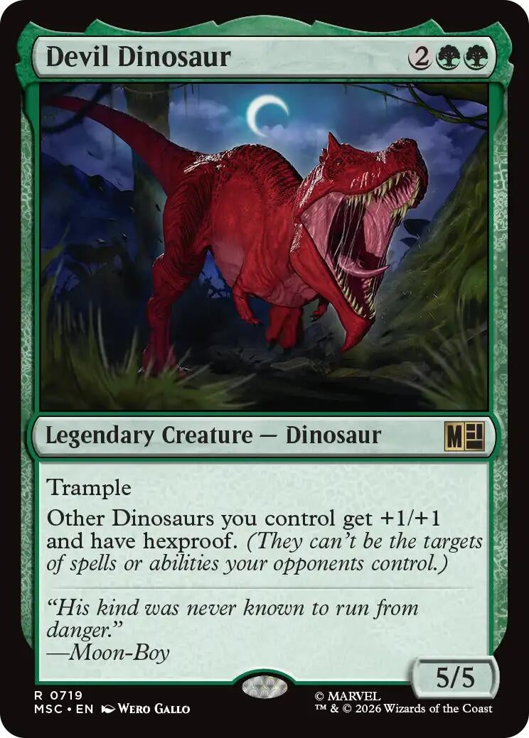 Devil Dinosaur (719) (Marvel Super Heroes)