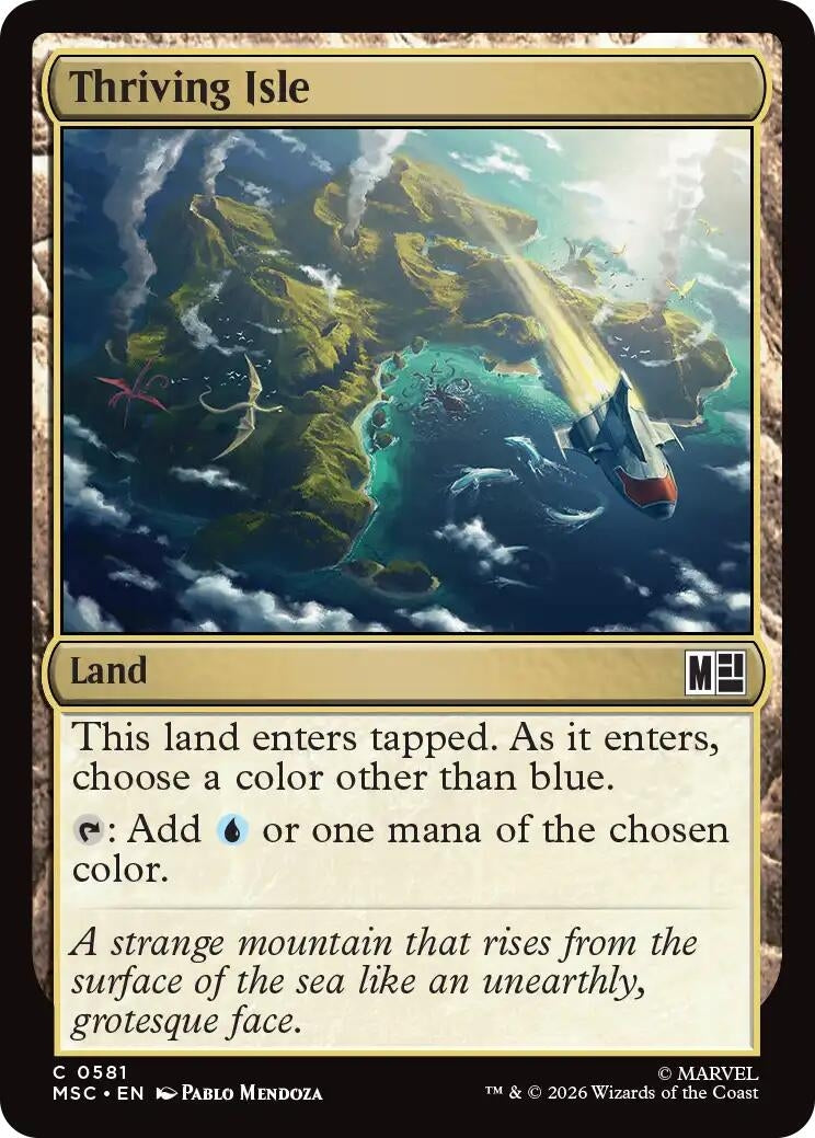 Image for Thriving Isle (581) (Commander: Marvel Super Heroes) - Magic: The Gathering