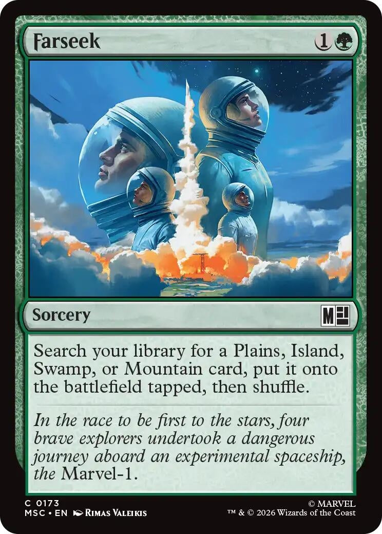 Image for Farseek (0173) (173) (Commander: Marvel Super Heroes) - Magic: The Gathering