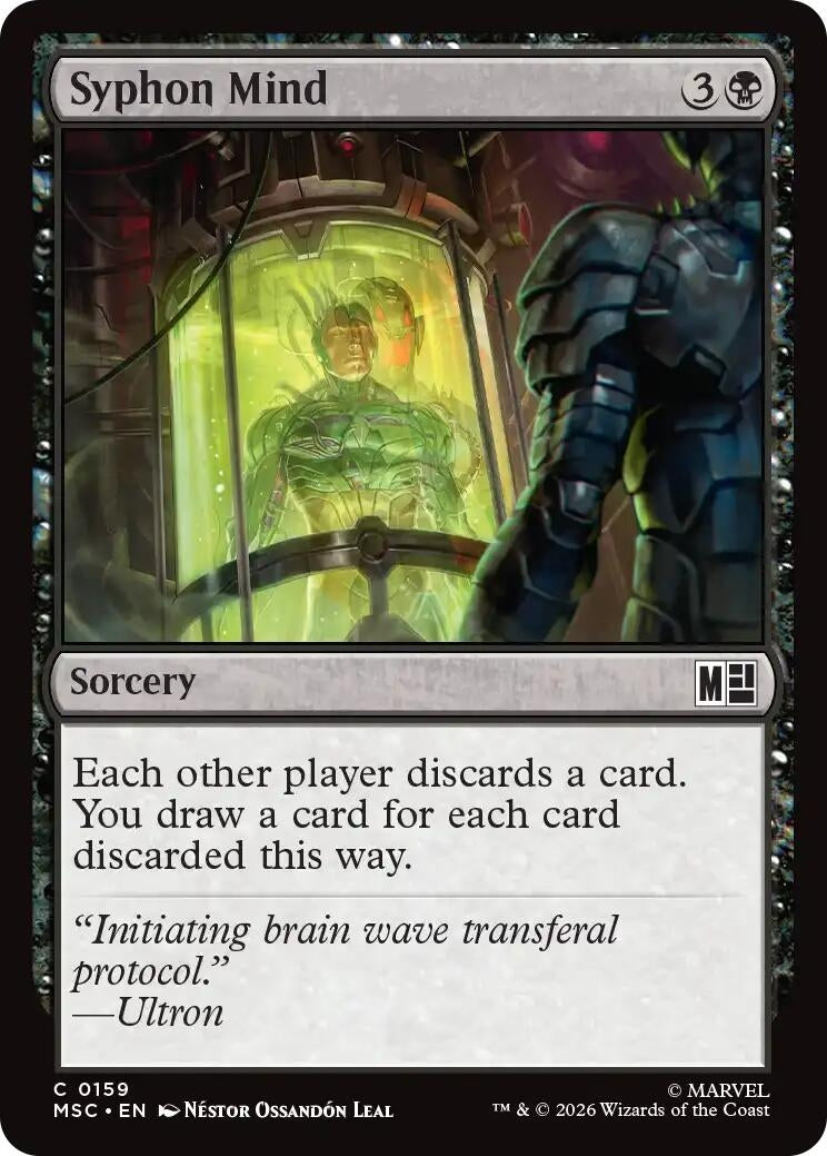 Image for Syphon Mind (159) (Commander: Marvel Super Heroes) - Magic: The Gathering