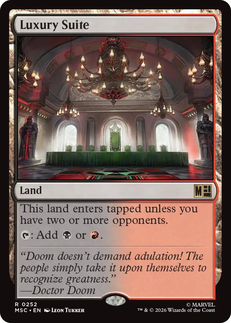 Image for Luxury Suite (252) (Commander: Marvel Super Heroes) - Magic: The Gathering