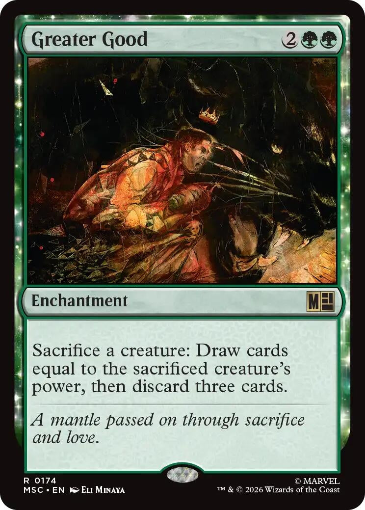 Image for Greater Good (174) (Commander: Marvel Super Heroes) - Magic: The Gathering