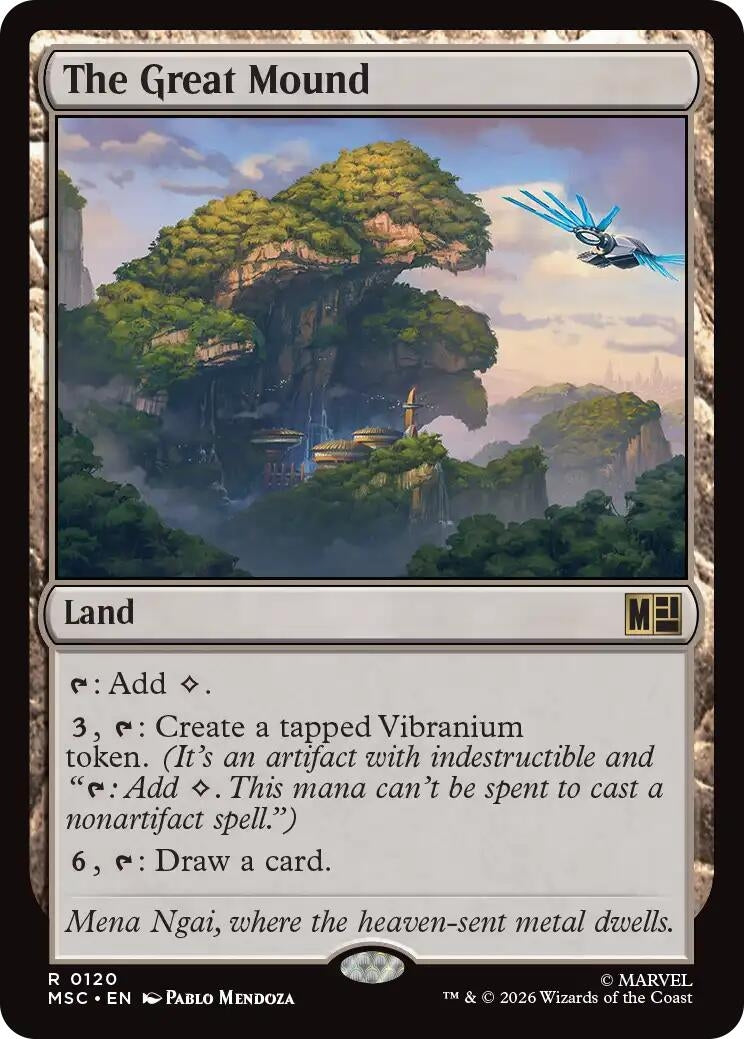 Image for The Great Mound (120) (Commander: Marvel Super Heroes) - Magic: The Gathering