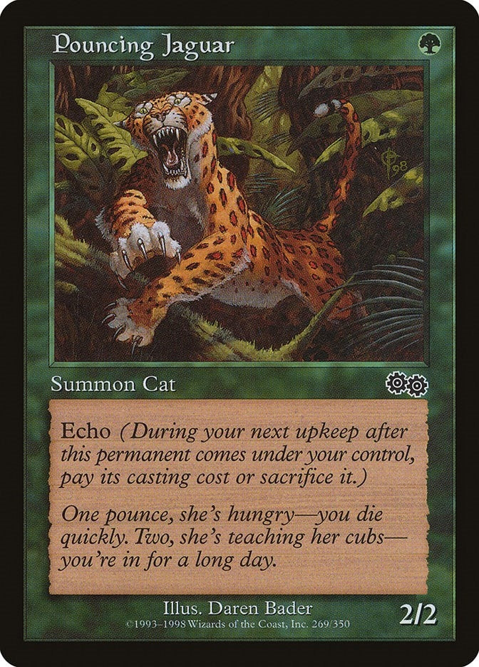 Pouncing Jaguar (269) (Urza's Saga)
