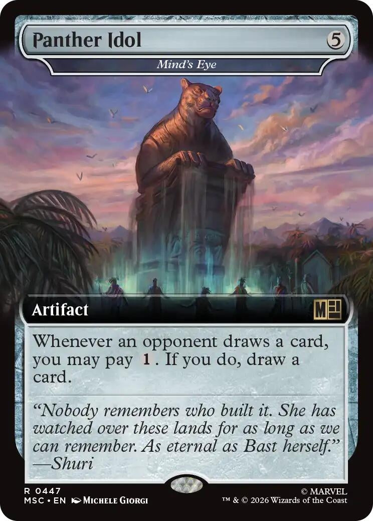 Panther Idol - Mind's Eye (Extended Art) (447) (Marvel Super Heroes)