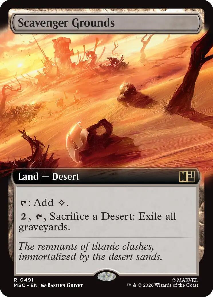 Scavenger Grounds (Extended Art) (491) (Marvel Super Heroes)