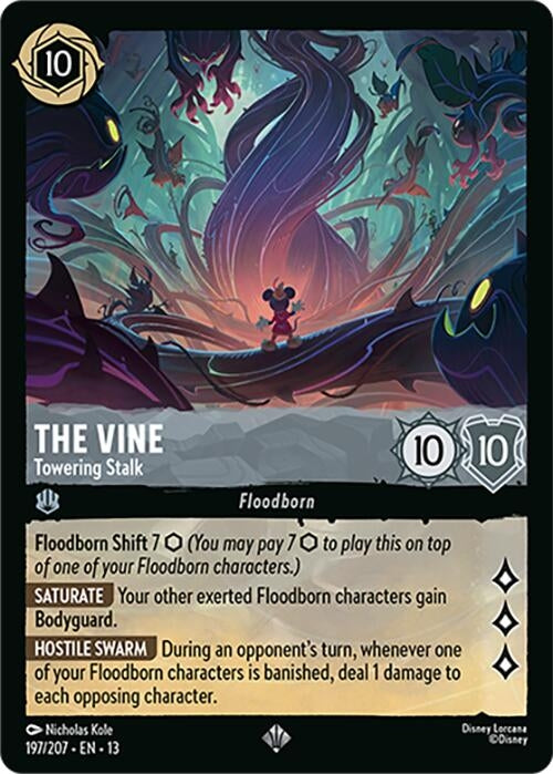 Image for The Vine - Towering Stalk (197/204) (Attack of the Vine!) - Disney Lorcana