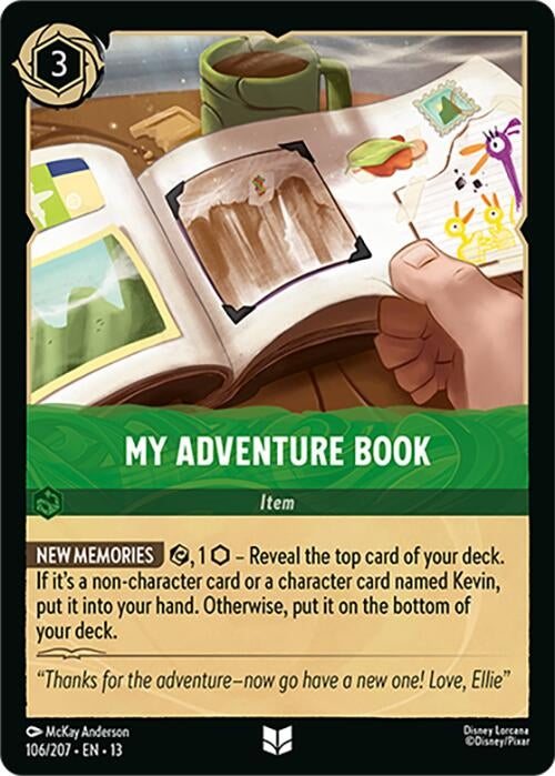 Image for My Adventure Book (106/204) (Attack of the Vine!) (13) - Disney Lorcana
