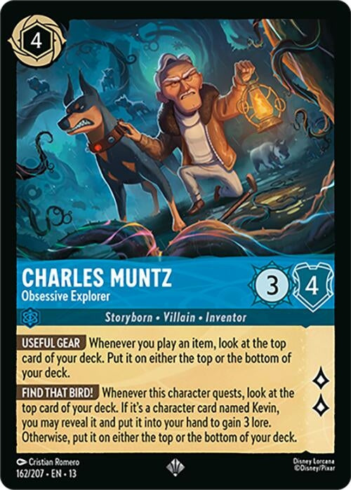 Image for Charles Muntz - Obsessive Explorer (162/204) (Attack of the Vine!) (13) - Disney Lorcana