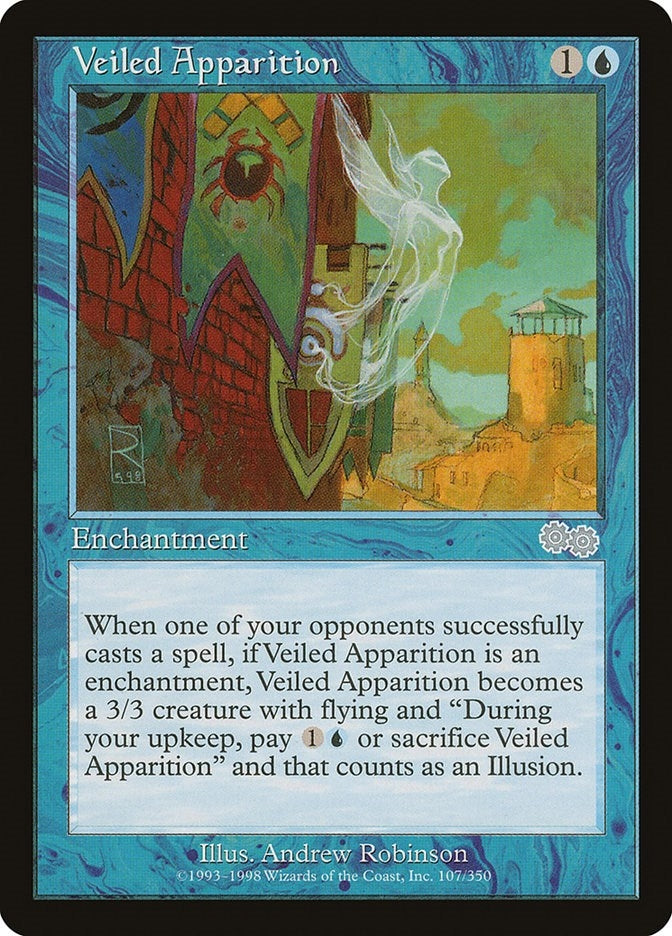 Image for Veiled Apparition (107) - Magic: The Gathering