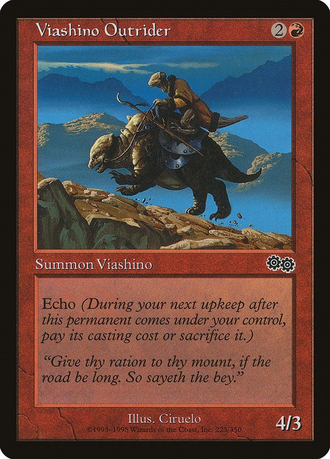 Image for Viashino Outrider (223) - Magic: The Gathering