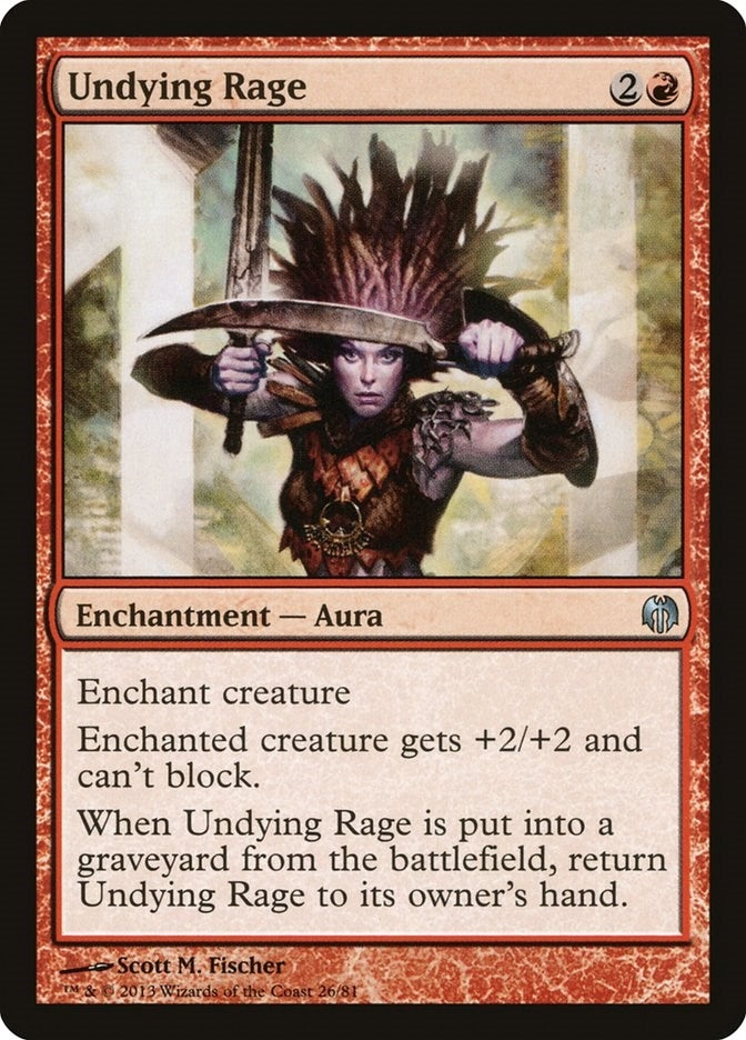 Image for Undying Rage (26) - Magic: The Gathering