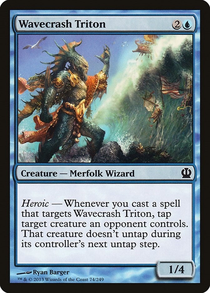 Image for Wavecrash Triton (74) - Magic: The Gathering