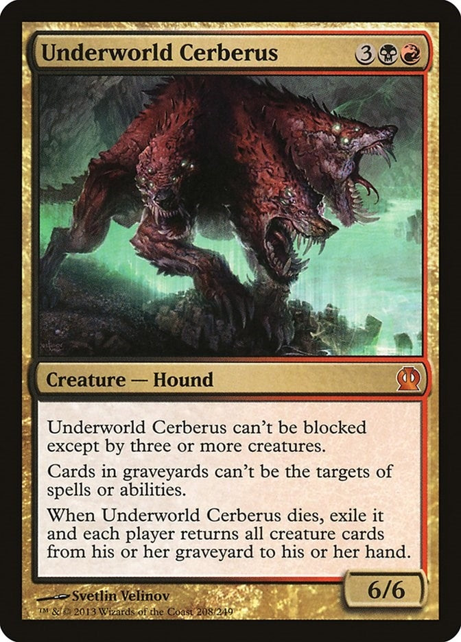 Image for Underworld Cerberus (208) - Magic: The Gathering