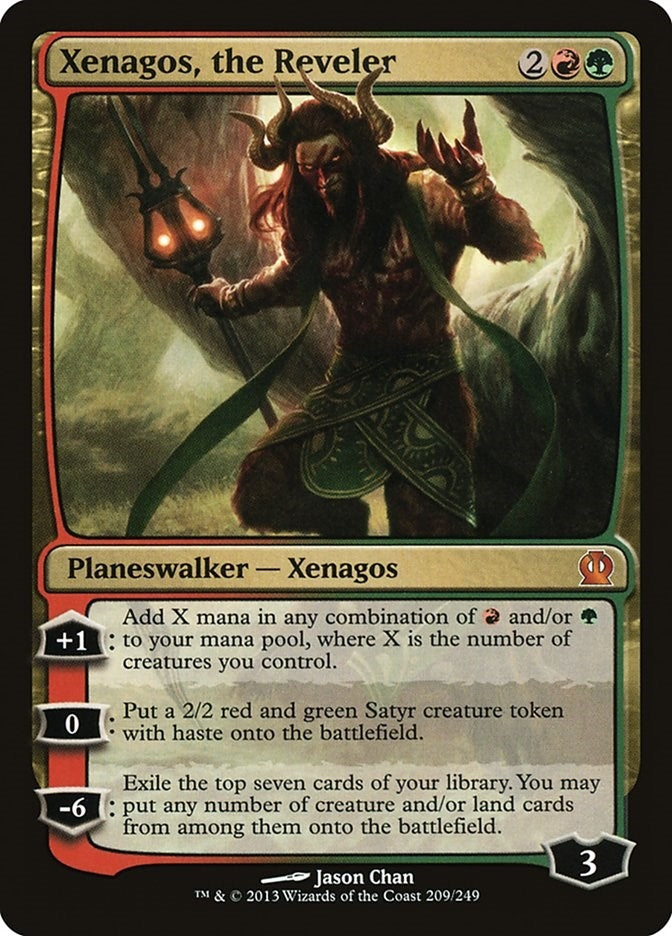 Image for Xenagos, the Reveler (209) - Magic: The Gathering