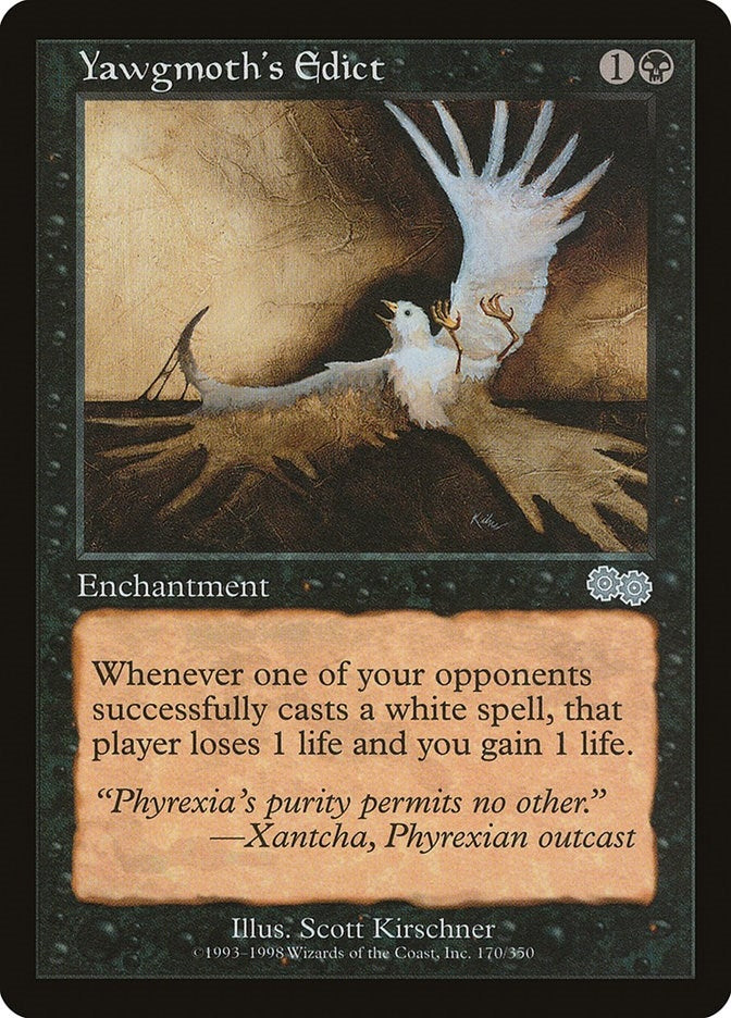 Image for Yawgmoth's Edict (170) - Magic: The Gathering