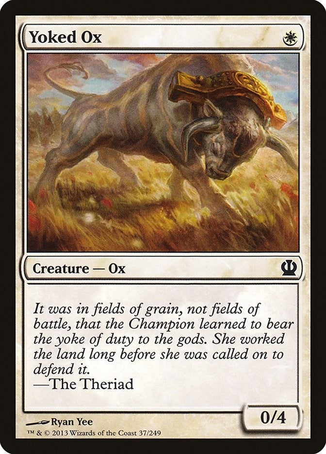 Image for Yoked Ox (37) - Magic: The Gathering