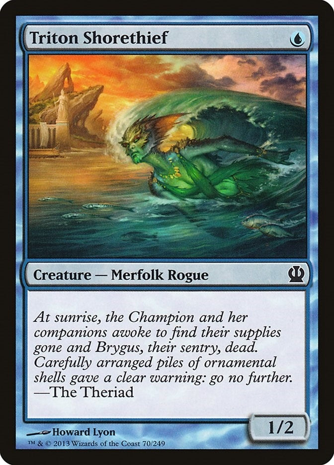 Image for Triton Shorethief (70) - Magic: The Gathering