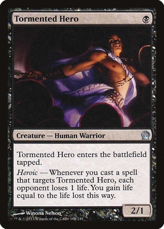 Image for Tormented Hero (108) - Magic: The Gathering